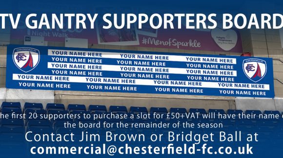 Add your name to the supporters board Add your name to the supporters board