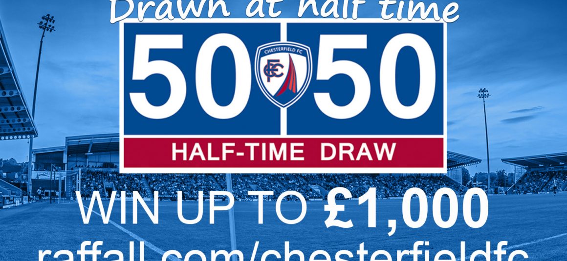 Take part in the Online 50/50 Draw Take part in the Online 50/50 Draw