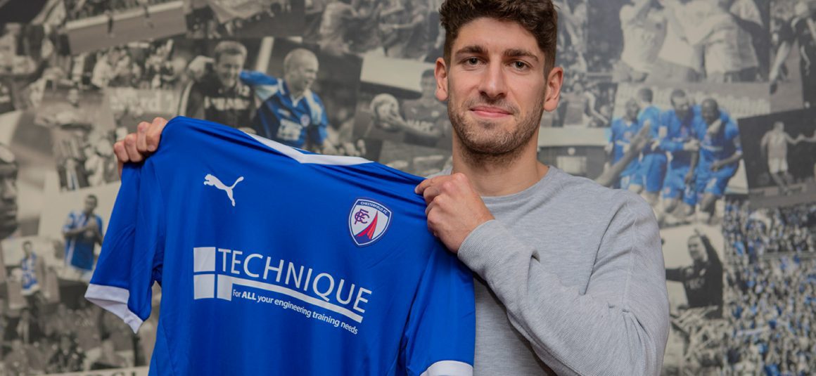 Midfielder joins Spireites Midfielder joins Spireites
