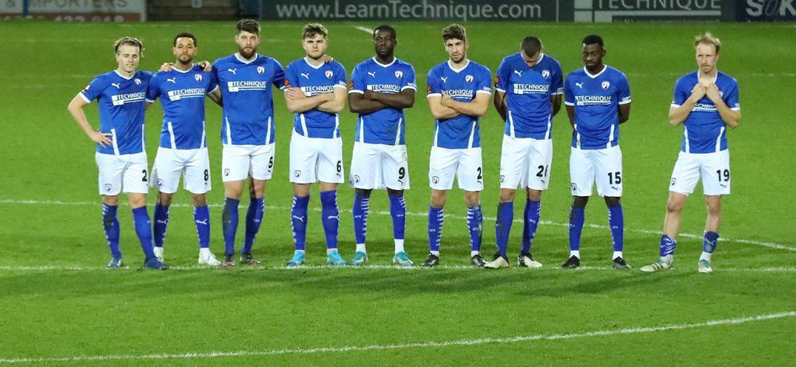 Spireites handed away tie in Buildbase FA Trophy Spireites handed away tie in Buildbase FA Trophy