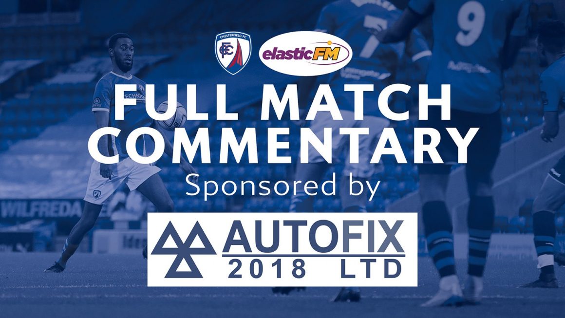 Online match commentary link Chesterfield FC