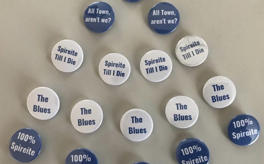 New Spireites badges support local charity New Spireites badges support local charity