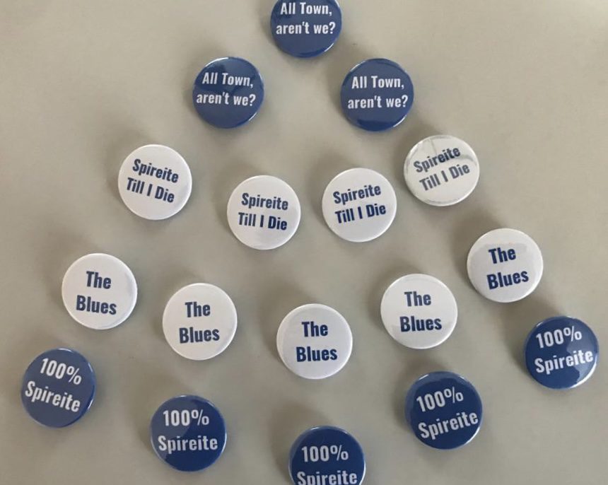 New Spireites badges support local charity