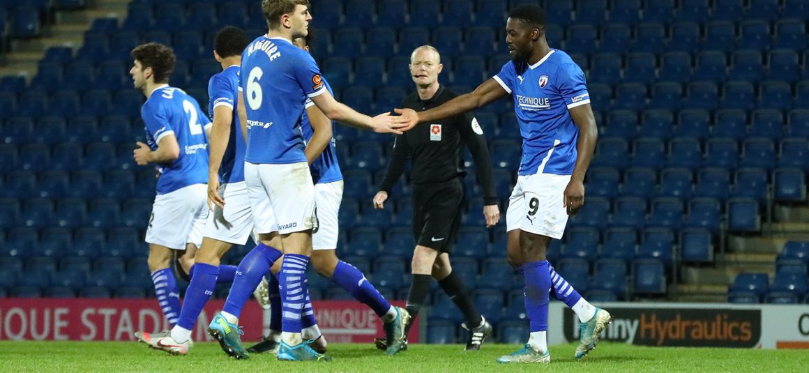 Home victory for Spireites Home victory for Spireites