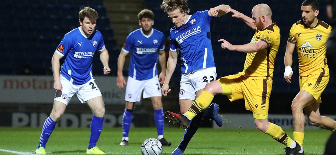 Narrow defeat for Spireites Narrow defeat for Spireites
