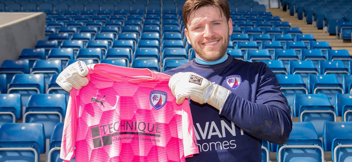 Keeper signs for Spireites Keeper signs for Spireites