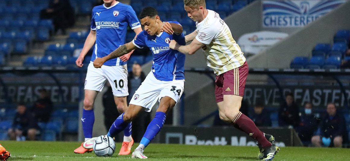 Slender defeat for Spireites Slender defeat for Spireites