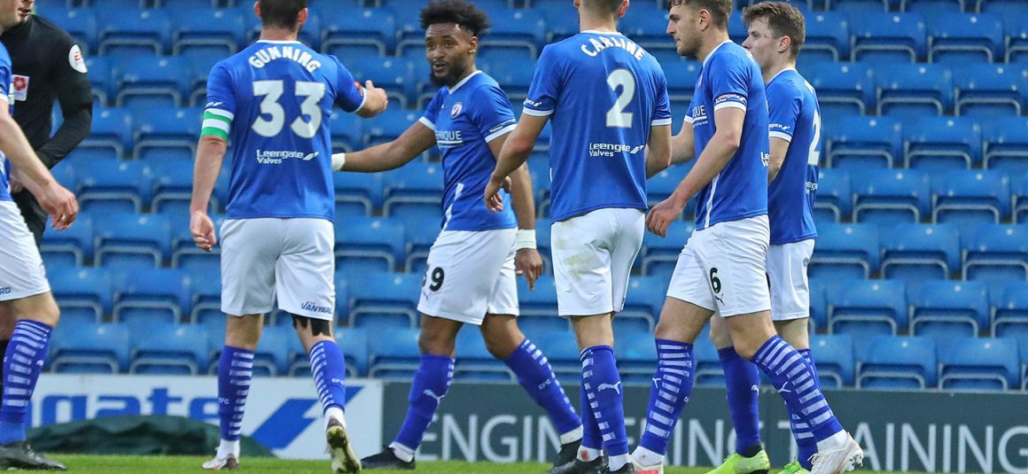 Spireites hit four in home win Spireites hit four in home win