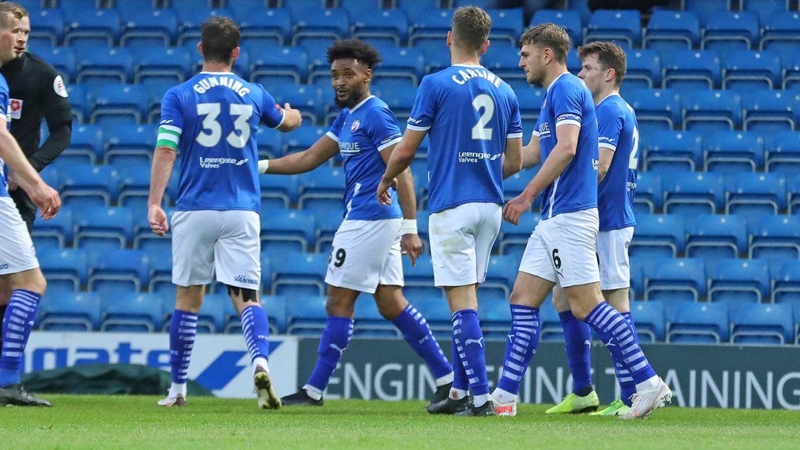 Spireites hit four in home win