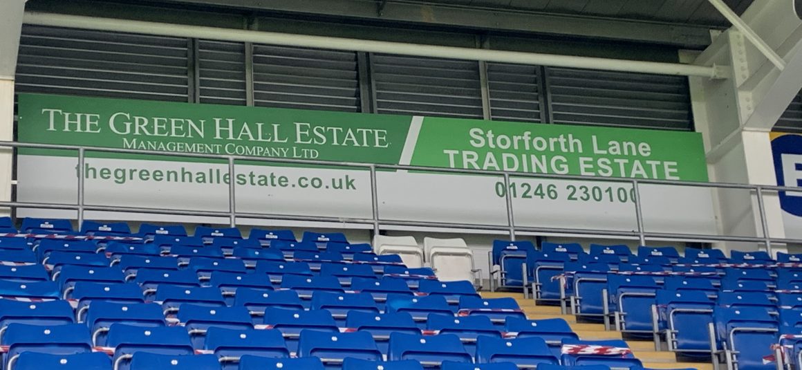 Limited availability of advertising boards Limited availability of advertising boards