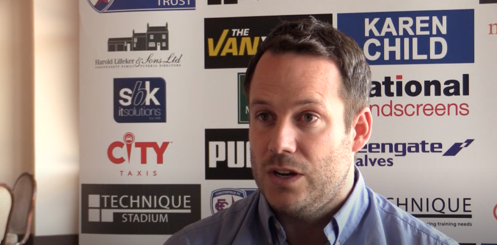 Spireites+ interview with James Rowe – Chesterfield FC