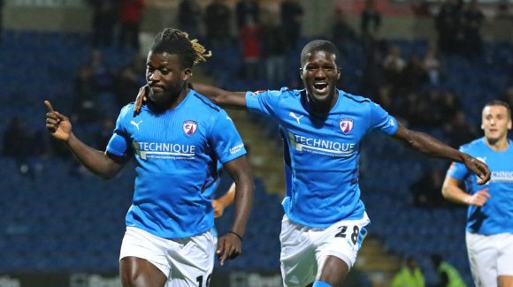 Tshimanga hits hat-trick in victory Tshimanga hits hat-trick in victory