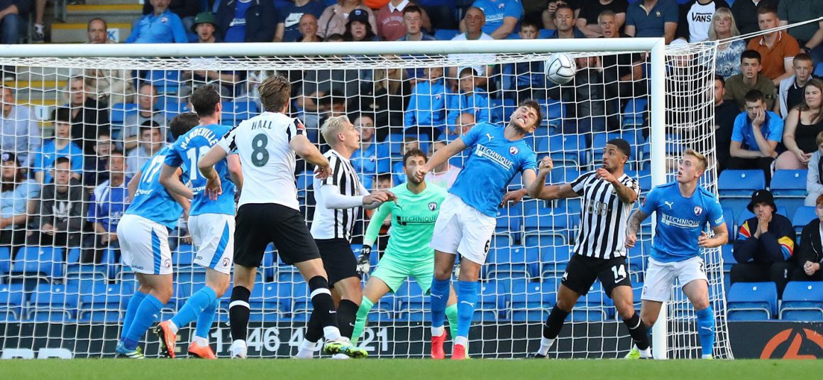 Tshimanga at the double as Spireites held by Torquay Tshimanga at the double as Spireites held by Torquay