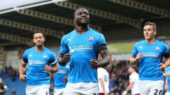 Kabongo hat-trick helps Spireites win Kabongo hat-trick helps Spireites win