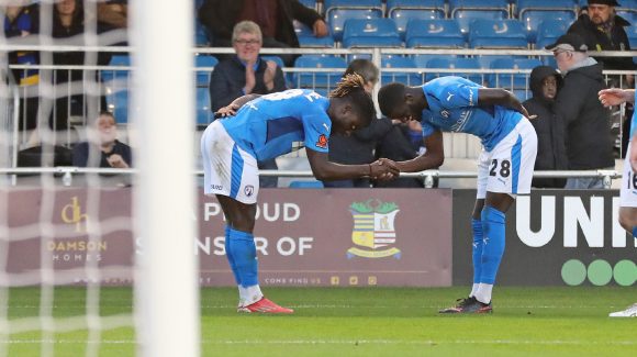 Stunning first-half double seals first win at Solihull Stunning first-half double seals first win at Solihull