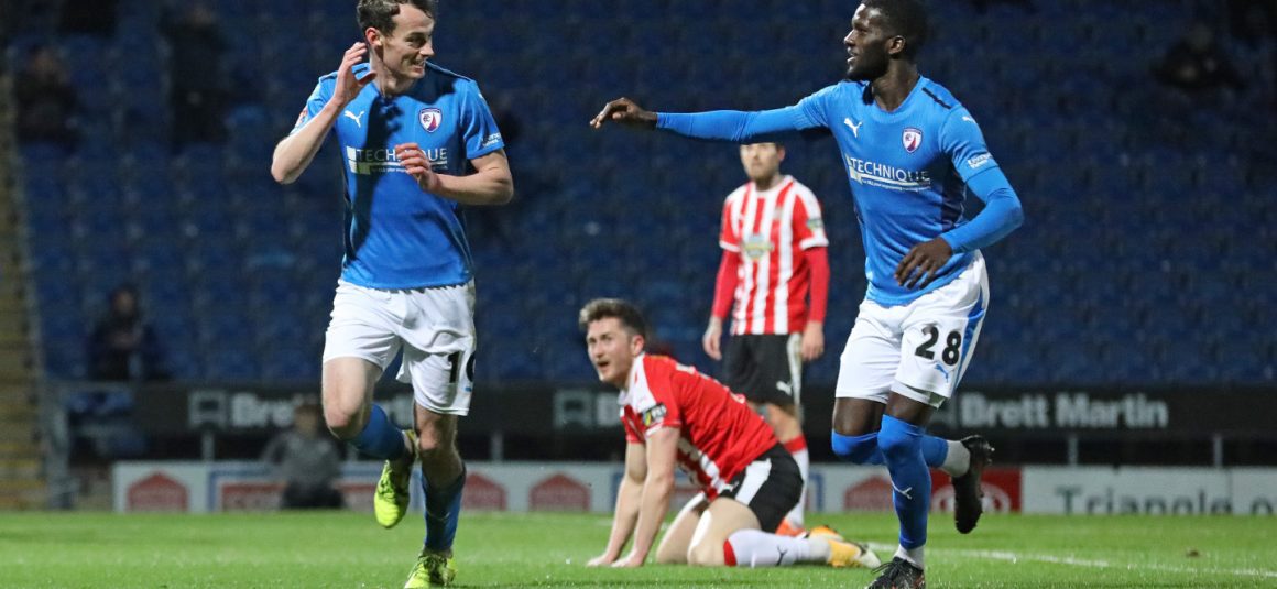 Spireites draw at home to Altrincham Spireites draw at home to Altrincham