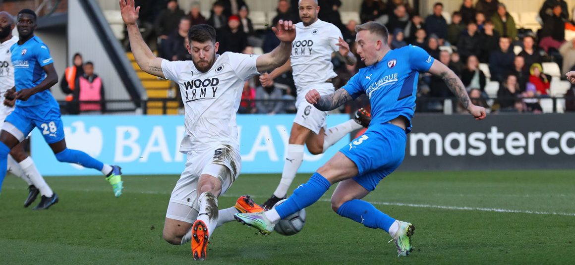 Spireites draw at Boreham Wood Spireites draw at Boreham Wood